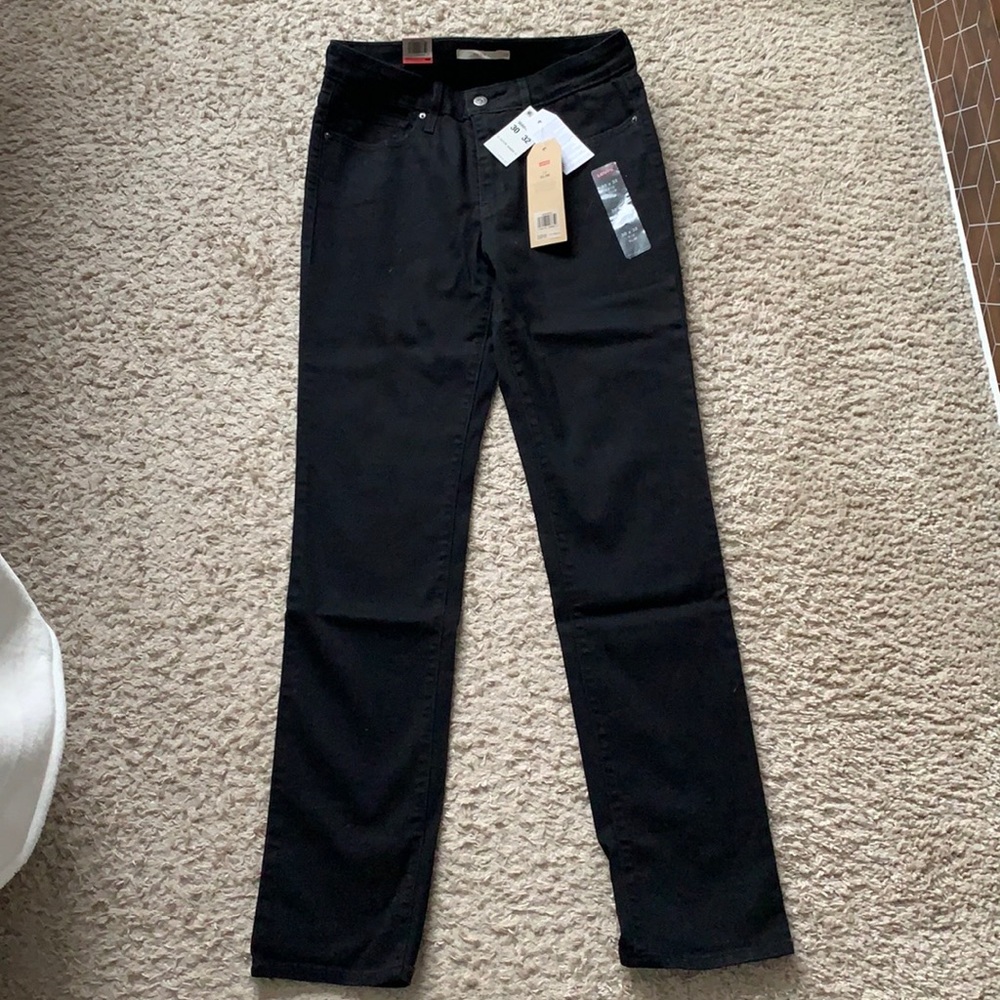 Levi’s 712 Slim Black Denim